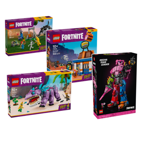 Sets de Lego Fortnite avec figurines et constructions pour enfants et adolescents, modèles pour un jeu créatif et dynamique, parfaits pour les fans de Fortnite et de Lego.