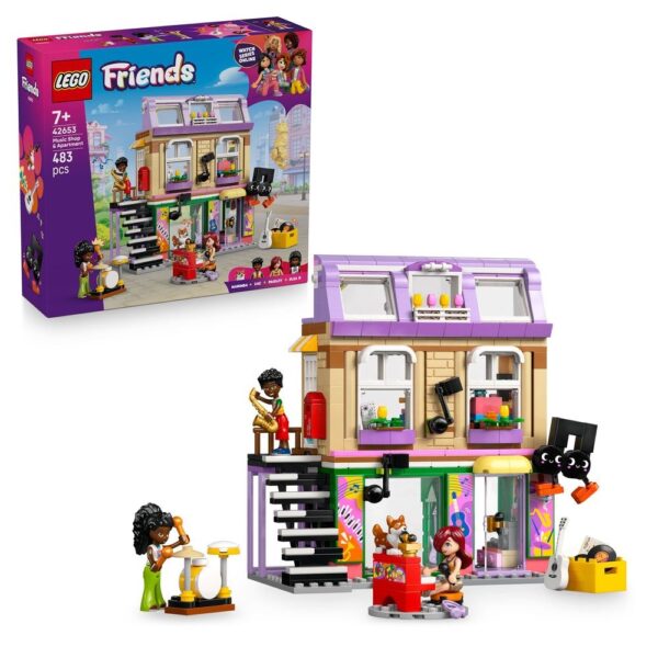 Vente de briques LEGO Friends pour la construction de maisons et scènes de vie, idéales pour les enfants. Créez des univers imaginatifs avec ces sets éducatifs et amusants.