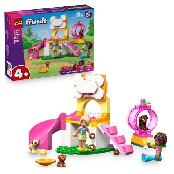 Légo Friends Jeu de Construction Aventurier pour Enfants avec Expérience de Terrain de Jeu et Accessoires de Chiens, Age 4+ – Création de Moments de Jeu Idéal pour les Fans de Légo et la Nurturance des Enfants.