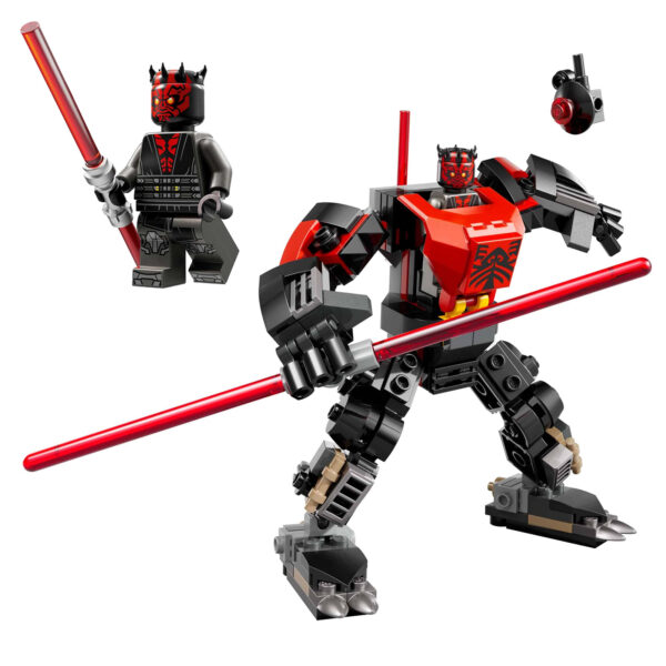 Lego Star Wars, Darth Maul, clone wars, figurine Lego, jouet de construction, set de blocs, personnage de science-fiction, jouet pour enfants, collection Lego Star Wars, pièces de LEGO à construire, construction et jeu, jouet créatif, figurine articulée, cadeau pour fan de Star Wars.