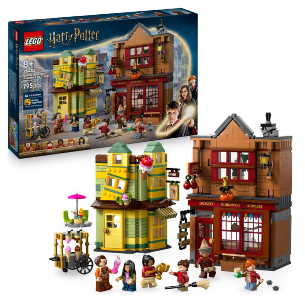 Quidditch Harry Potter LEGO, set de construction pour enfants, bâtiment modulable avec personnages et accessoires, parfait pour jeux créatifs et collectionner.