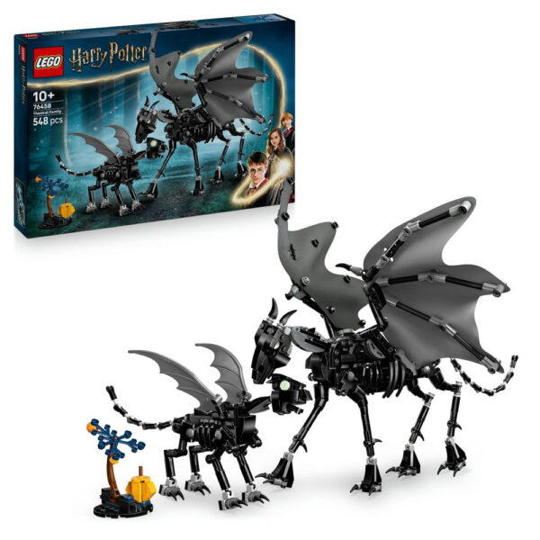 Lego Harry Potter dragon de dominant en blocs de construction, jouets créatifs pour enfants et fans d'univers fantastiques, pièces pour décoration ou collection.