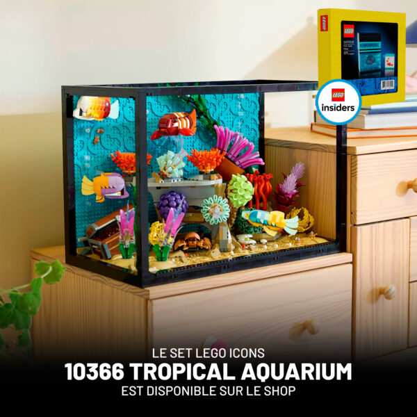 10366 lego tropical aquarium dispo shop novembre 2025