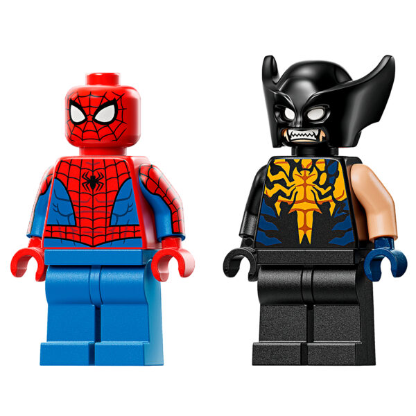 76336 lego marvel spider man car vs venomized wolverine 3
