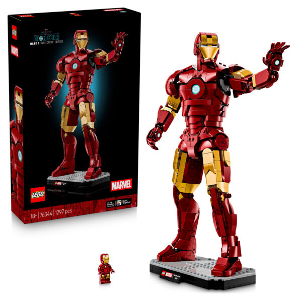 76344 lego marvel iron man mark 3 collectors edition 1
