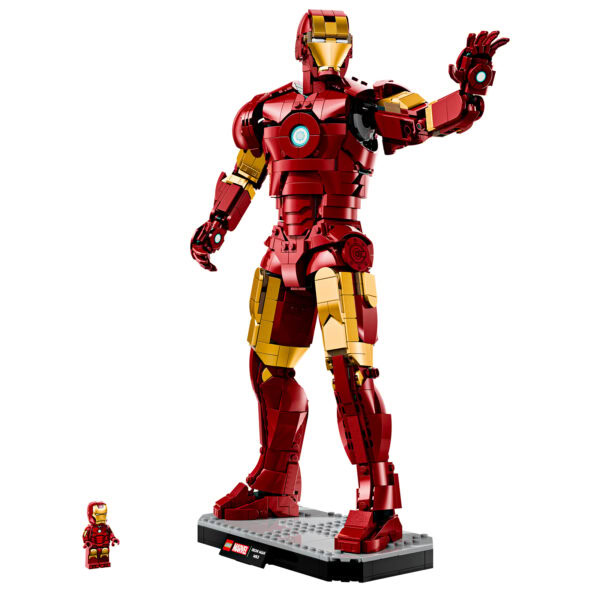 76344 lego marvel iron man mark 3 collectors edition 2