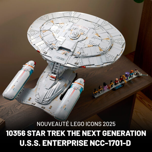 10356 lego icons star trek next generation uss enterprise ncc 1701 d