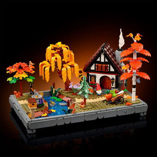 11372 lego icons autumn cottage garden 10