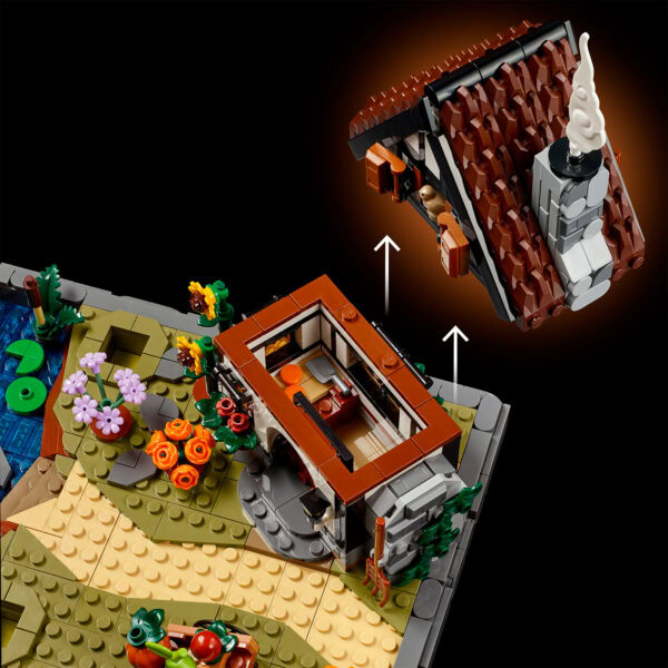11372 lego icons autumn cottage garden 5