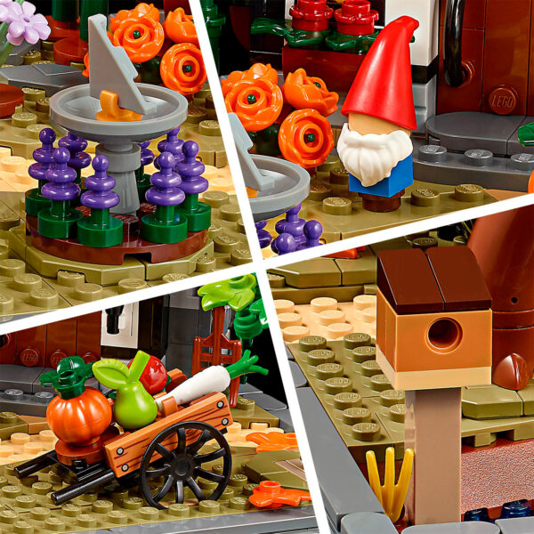11372 lego icons autumn cottage garden 6