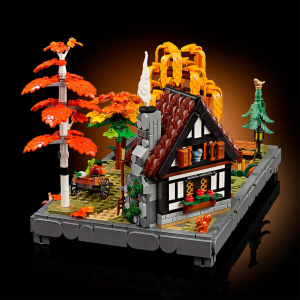 11372 lego icons autumn cottage garden 8