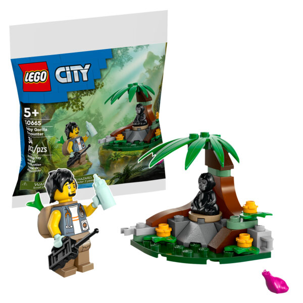 30665 lego city baby gorilla encounter polybag gwp 2025