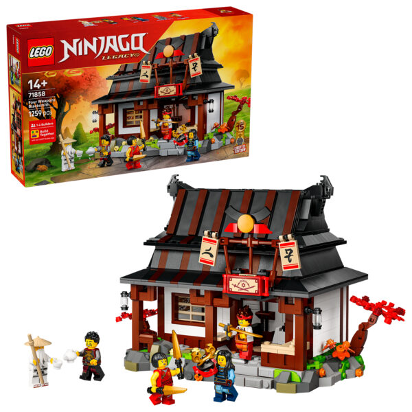71858 lego ninjago four weapons blacksmith 15th anniversary 2