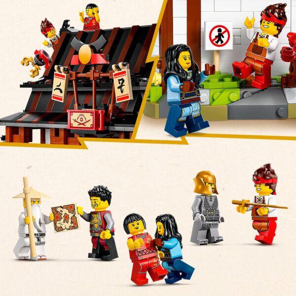 71858 lego ninjago four weapons blacksmith 15th anniversary 4