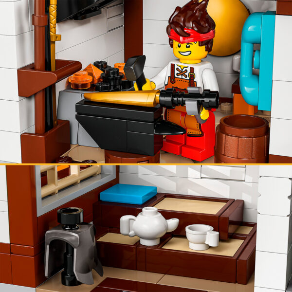71858 lego ninjago four weapons blacksmith 15th anniversary 6