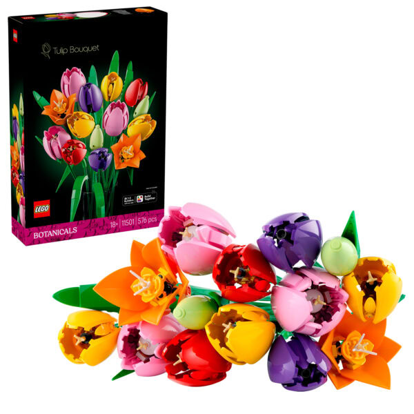 lego botanicals 11501 tulip bouquet 2