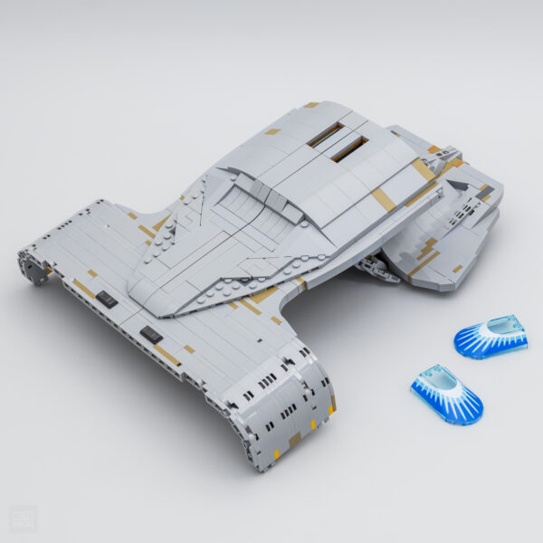 lego icons 10356 star trek next generation uss enterprise ncc1701d review 4