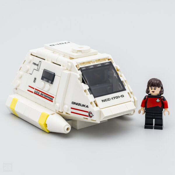 lego icons 40768 star trek next generation type 15 shuttlepod review 1