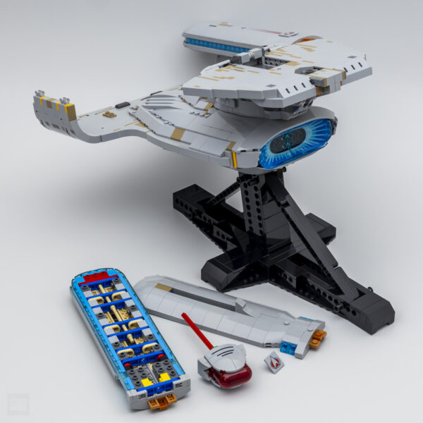 lego icons 40768 star trek next generation type 15 shuttlepod review 8