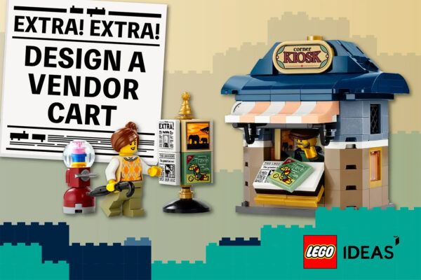 Challenge LEGO IDEAS Design a Vendor Cart : le vote est ouvert