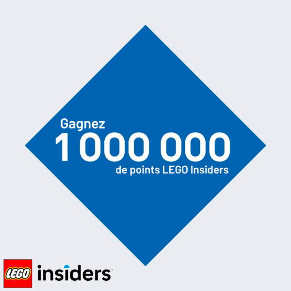 lego insiders weekend concours million points gagner