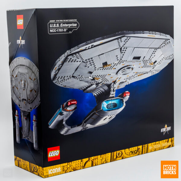 Concours : un exemplaire du set LEGO ICONS 10356 Star Trek: U.S.S. Enterprise NCC-1701-D à gagner !