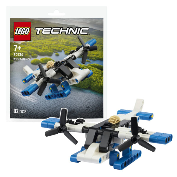 30736 lego technic white seaplane polybag 2026