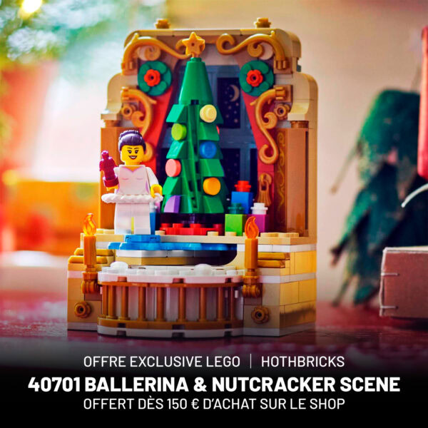 Offre Promo Hoth Bricks : LEGO 40701 Ballerina & Nutcracker Scene offert sur le Shop du 22 au 31 décembre 2025