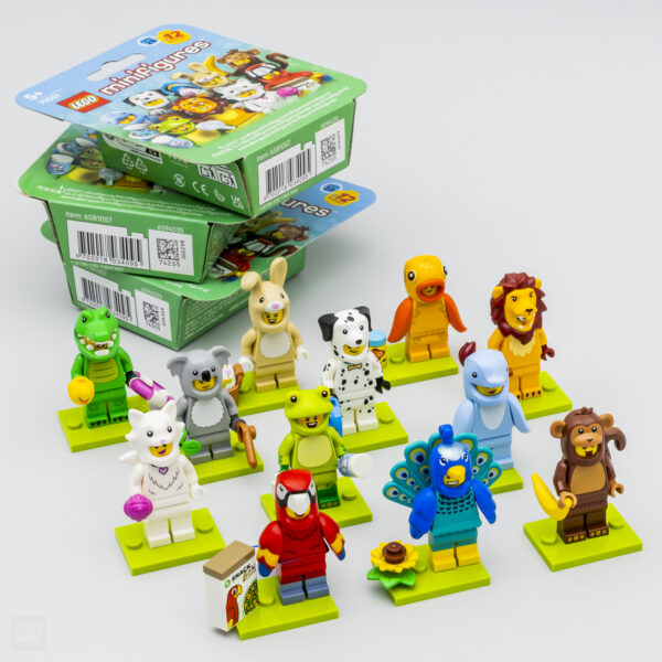 71051 lego collectible minifigures series 28 animals costumes review 1