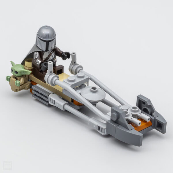 Très vite testé : LEGO Star Wars 75436 The Mandalorian & Grogu's Speeder Bike