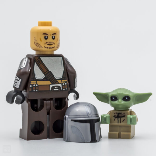 75436 lego starwars mandalorian grogu speeder bike review 5