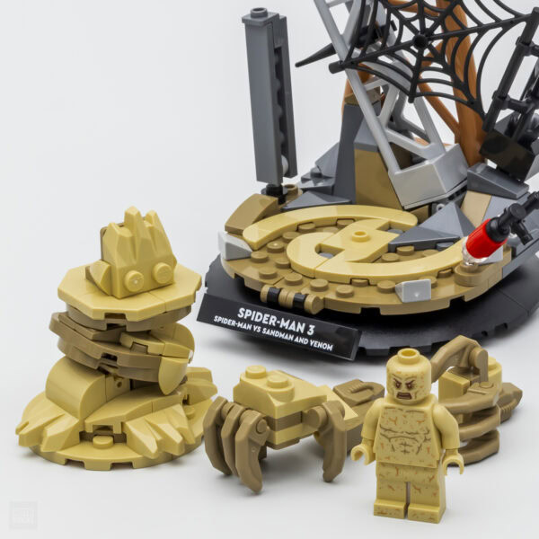76334 lego marvel epic battle spider man vs sandman review 5