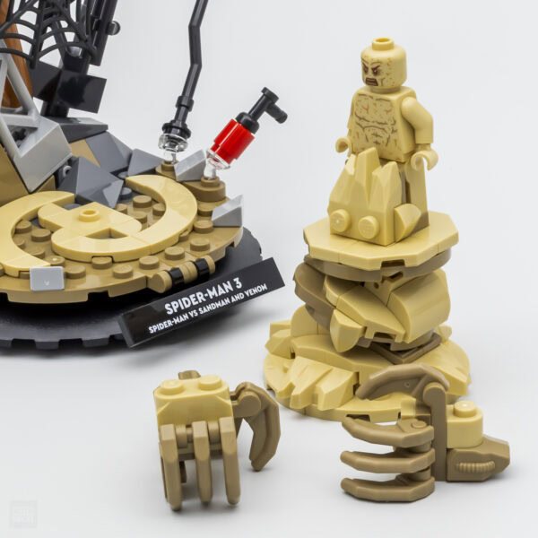 76334 lego marvel epic battle spider man vs sandman review 6