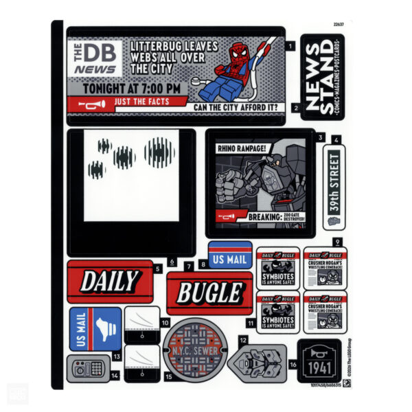 76342 lego marvel spider man vs mysterio the daily bugle review 14