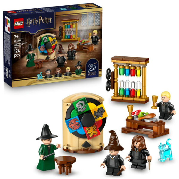 76460 lego harry potter hogwarts castle sorting hat ceremony