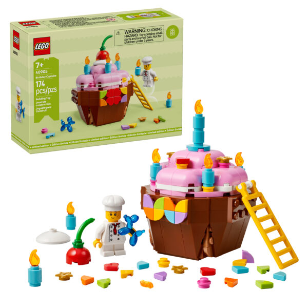 LEGO 40905 Birthday Cupcake : le set promotionnel est en ligne sur le Shop