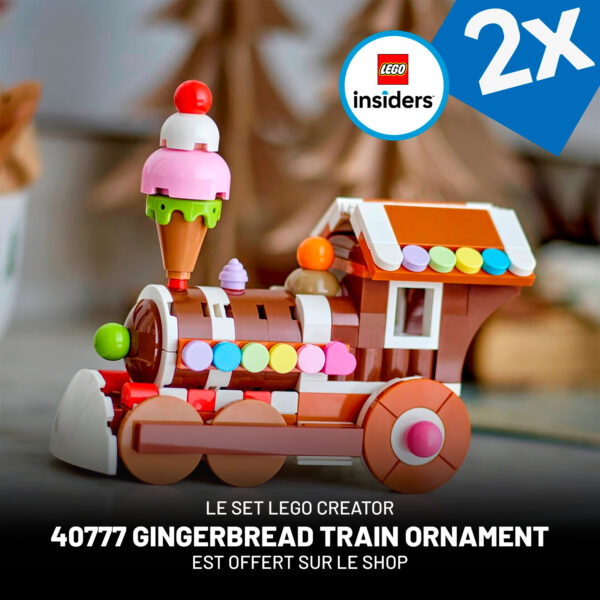 lego creator 40777 gingerbread train ornament offer shop