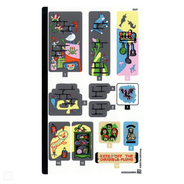 lego harry potter luna lovegoods house review 17