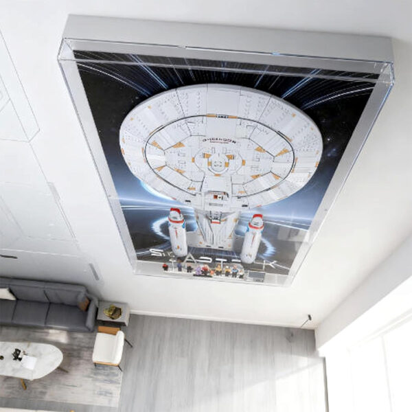 lego icons 10356 enterprise vitrine murale 2