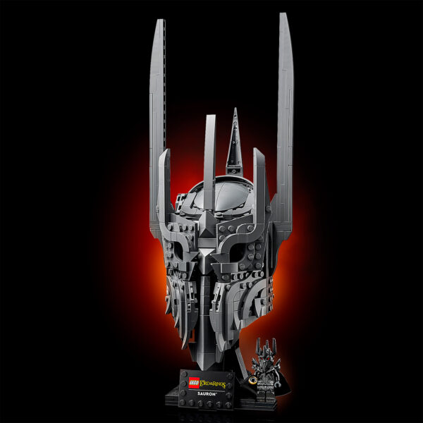 11373 lego icons the lord of the rings sauron helmet 2