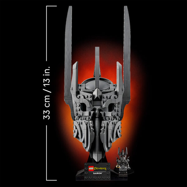 11373 lego icons the lord of the rings sauron helmet 4