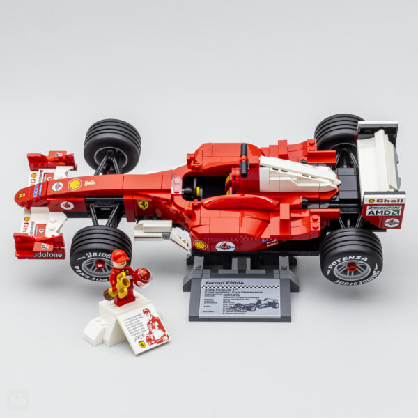 11375 lego icons ferrari f2004 michael schumacher review 7