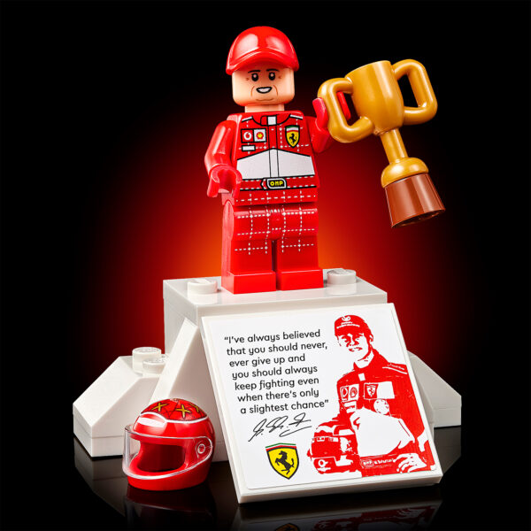 11375 lego icons ferrari f2004 michael schumacher 2