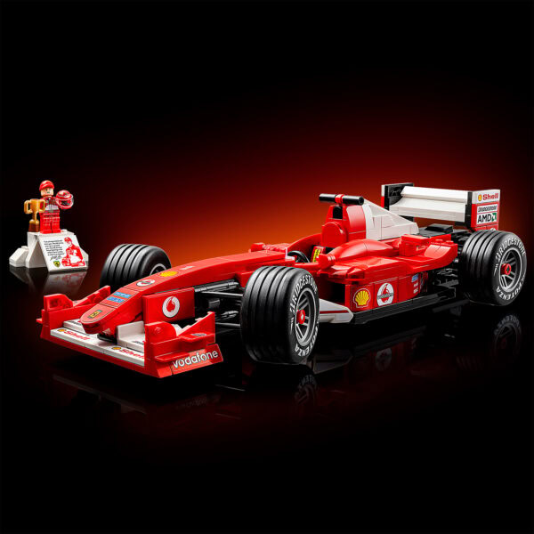 11375 lego icons ferrari f2004 michael schumacher 4