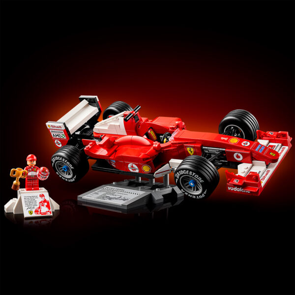 11375 lego icons ferrari f2004 michael schumacher 6