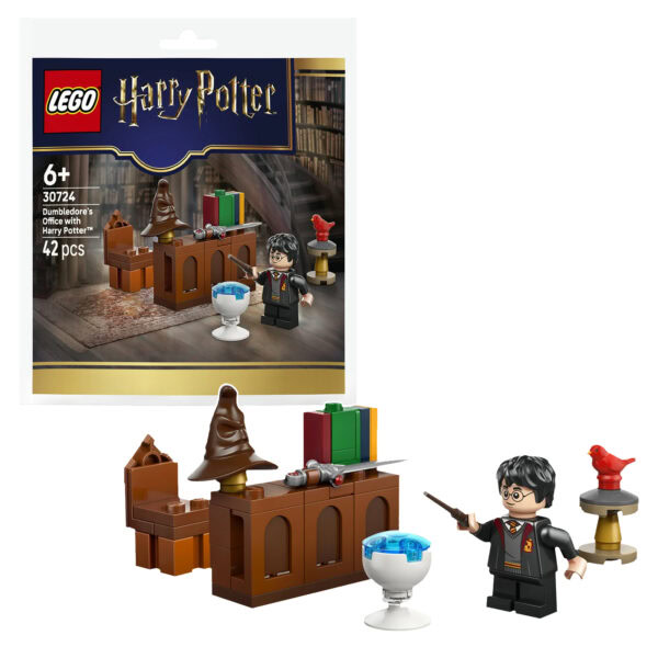 30724 lego harry potter dumbledore office with harry potter polybag