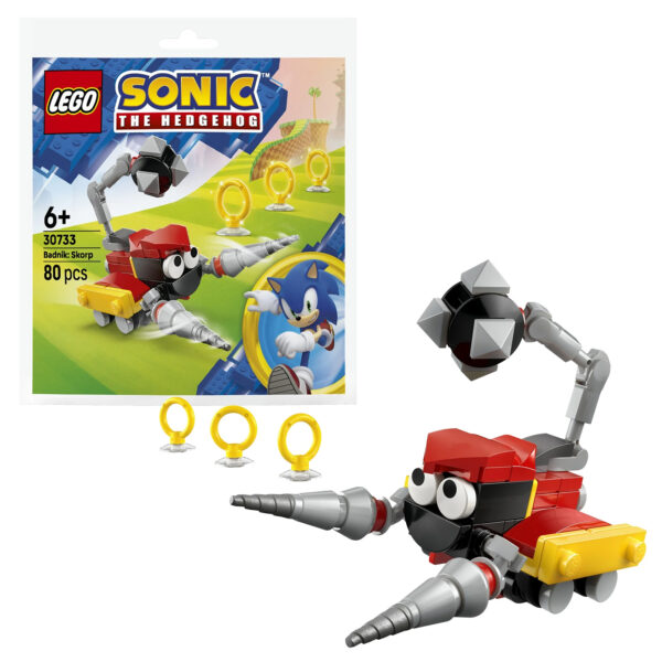 30733 lego sonic the hedgehog badnik skorp polybag