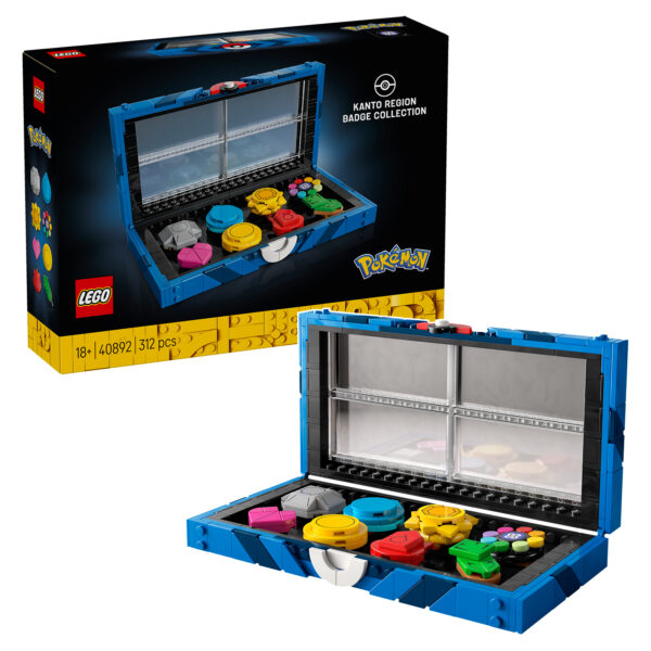 LEGO Pokémon 40892 Kanto Region Badge Collection : nouveau produit promotionnel en ligne sur le Shop