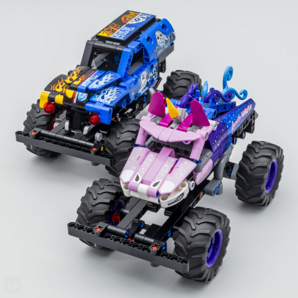 42219 42220 lego technic monster jam grave digger sparkle smash review 8