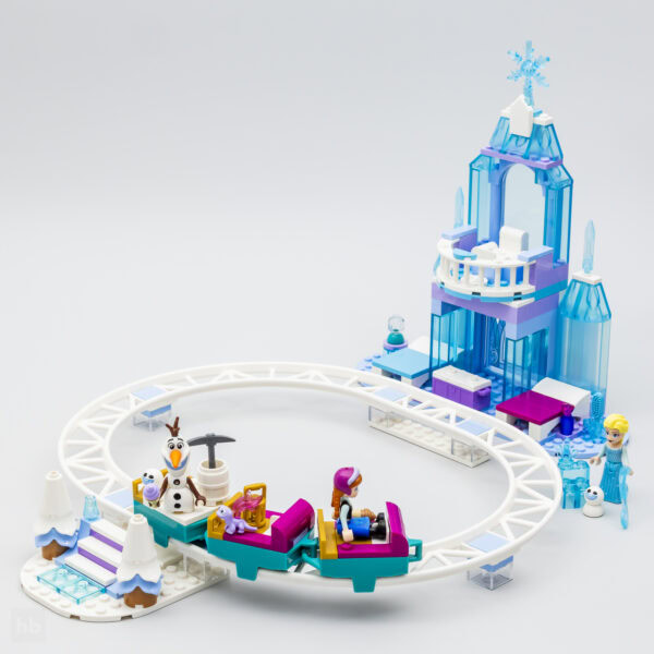 43281 lego disney elsa ice castle snow ride adventure review 2